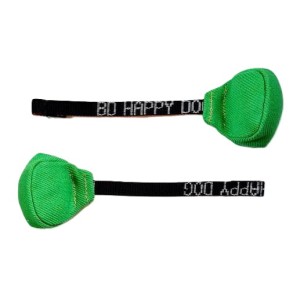 BD Happy Dog Piłka przeszywana z materiału ringowego 10 cm