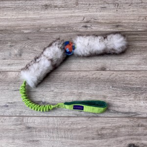 ROCK&DOG Punk Ecofetch S Szarpak z podwójnym futrem owcy