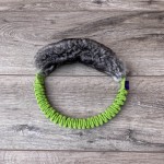 ROCK&DOG Ring Rock Szarpak z futerkiem królika