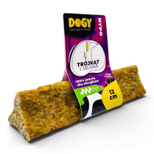 DOGY Trójkąt z jelenia 12 cm