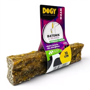 DOGY Batonik z jelenia z dodatkiem rozmarynu i rokitnika 12 cm