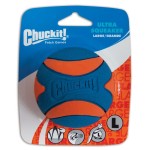 Chuckit! Ultra Squeaker Ball L - piłka 7,5 cm - z piszczałką