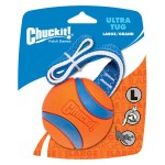 Chuckit! Ultra Tug L - piłka na taśmie - 7,5 cm