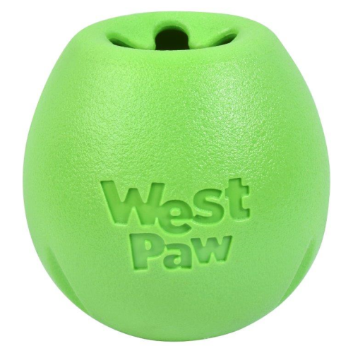 West Paw ECHO mała piłka na przysmaki rumbl zielona.png