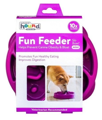 Fun Feeder miska spowalniająca dla psa fiolet.jpg