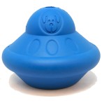 SODAPUP SN Flying Saucer Blue - zabawka na smakołyki rozmiar M