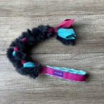 ROCK&DOG Twist Rock Szarpak pleciony z futerkiem królika