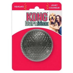 KONG DuraMax Ball piłka z piszczałką 6,5 cm rozmiar M