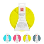 WAUDOG Mata silikonowa z przyssawkami okrągła różowa