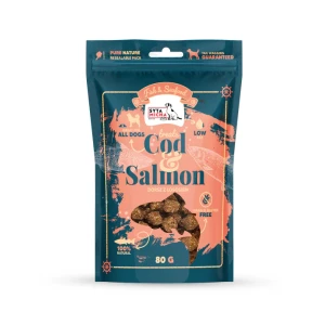 SYTA MICHA Fish & Seafood DORSZ i ŁOSOŚ przysmaki 80 g