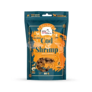 SYTA MICHA Fish & Seafood DORSZ i KREWETKA przysmaki 80 g